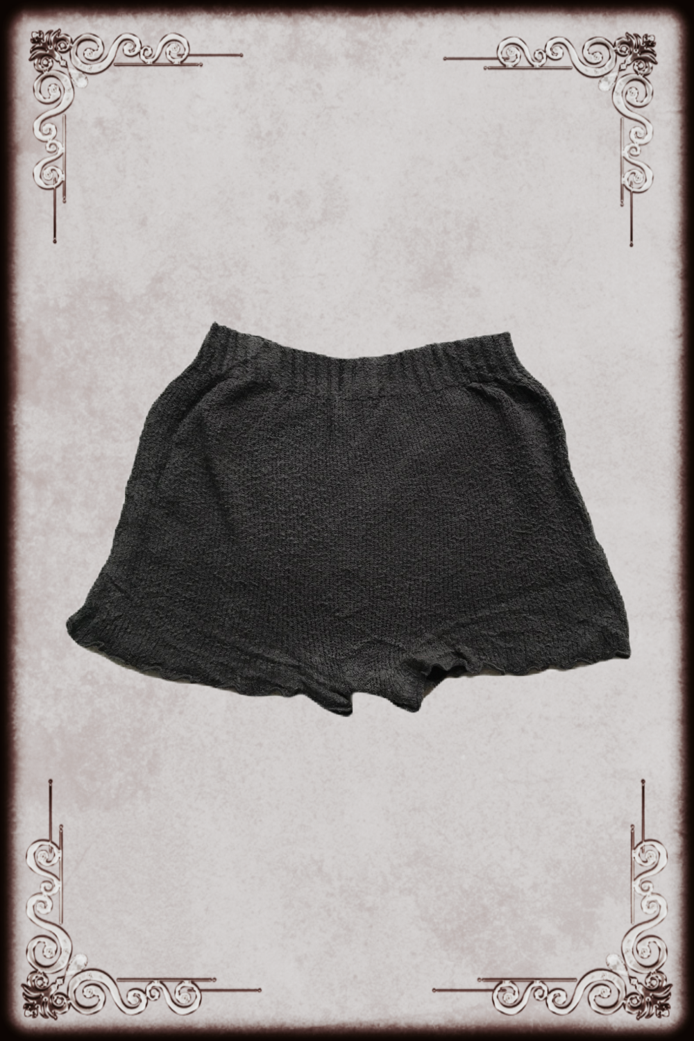 Hello Kitty Grey Fuzzy Lounge Shorts