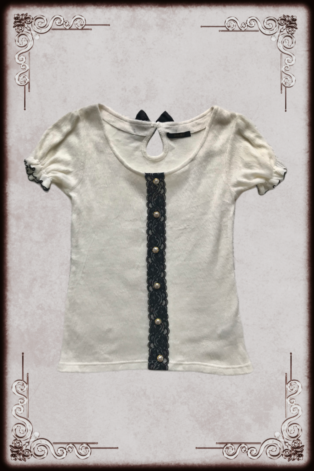 Joky Gal Cream Fur Blouse