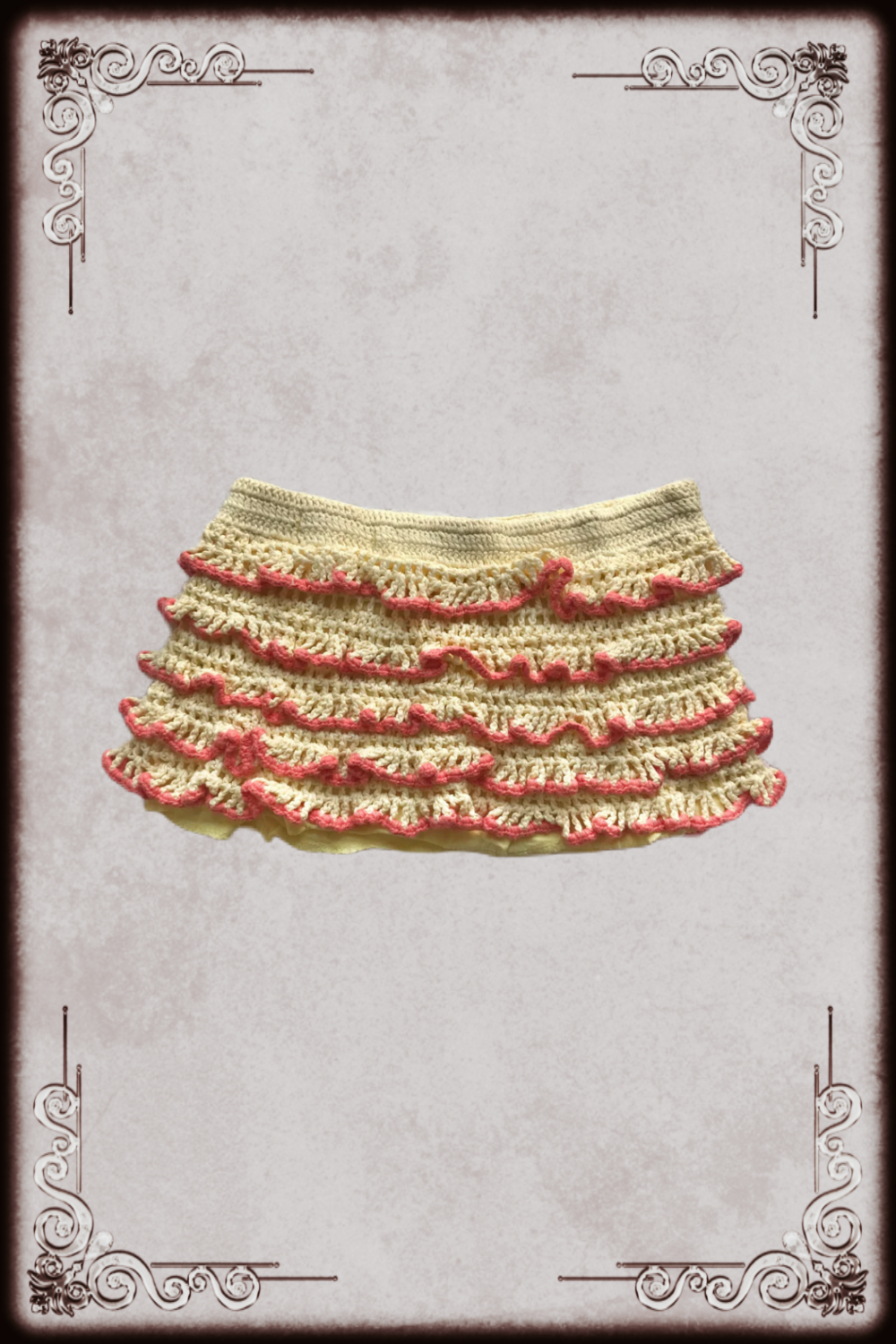 ANAP Sandie Luv Crochet Micro Mini Skirt