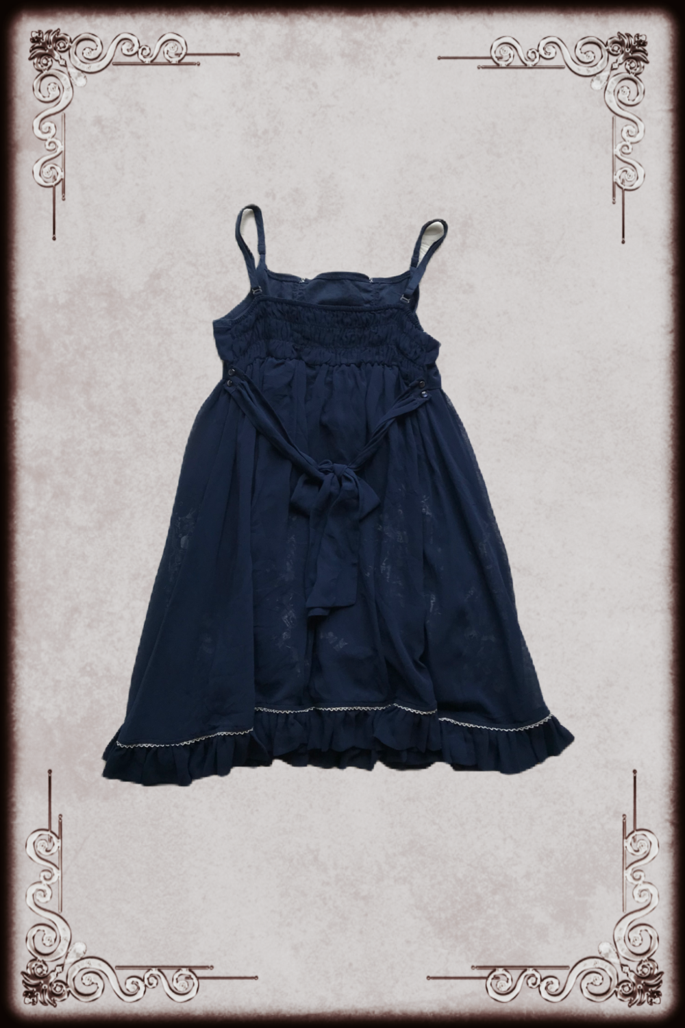 Putumayo Navy Layered Print JSK