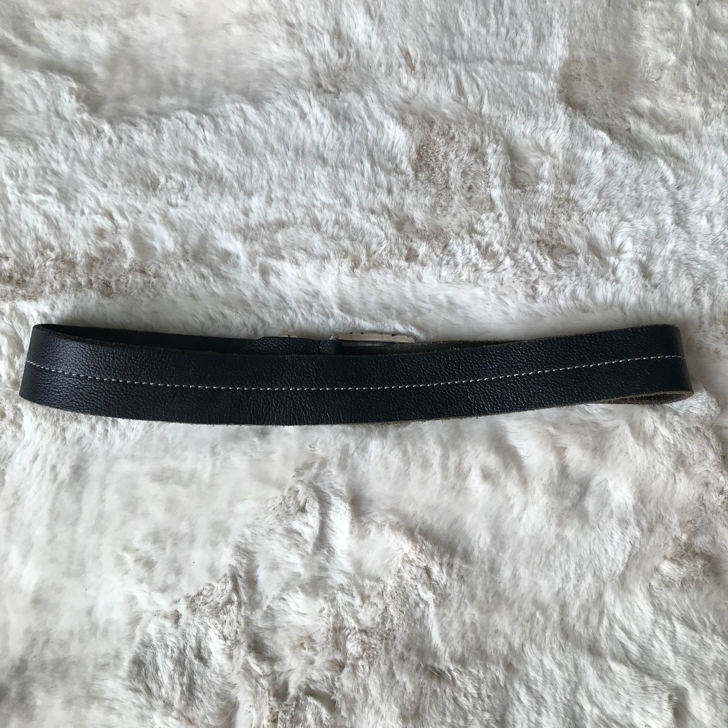 Black Leather Celtic Knot Belt