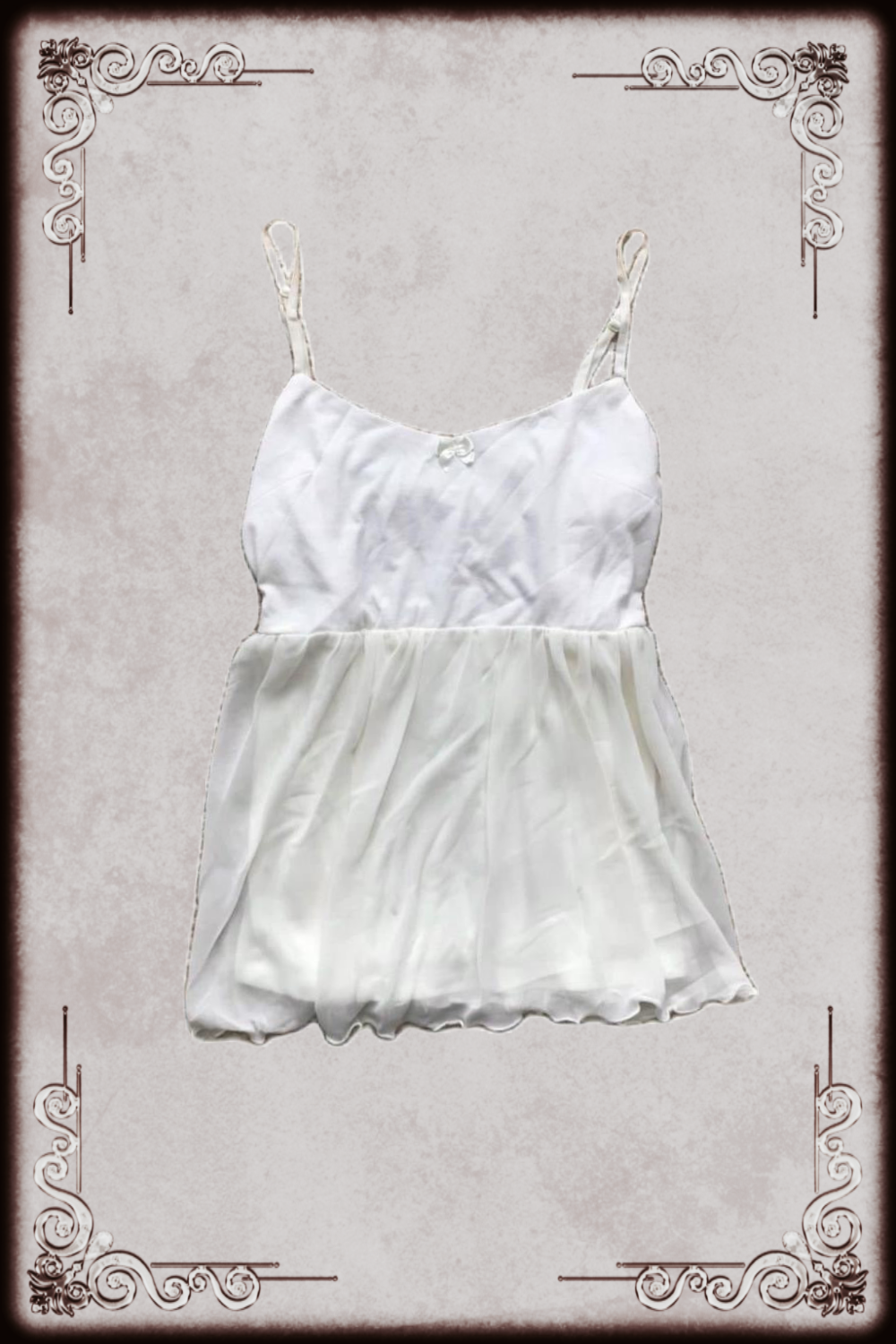 Sleeveless Layered Top
