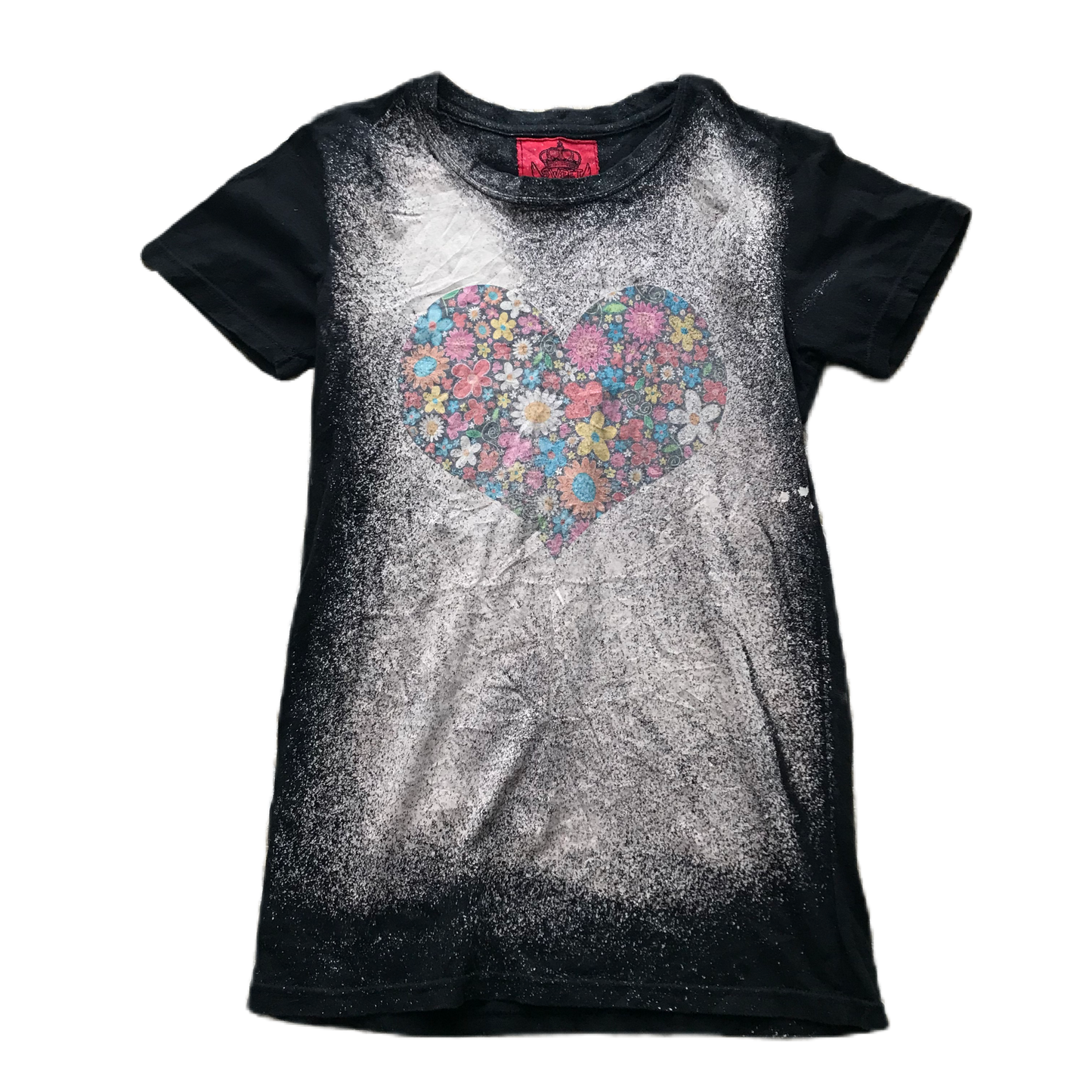 Floral Heart Graphic Tee