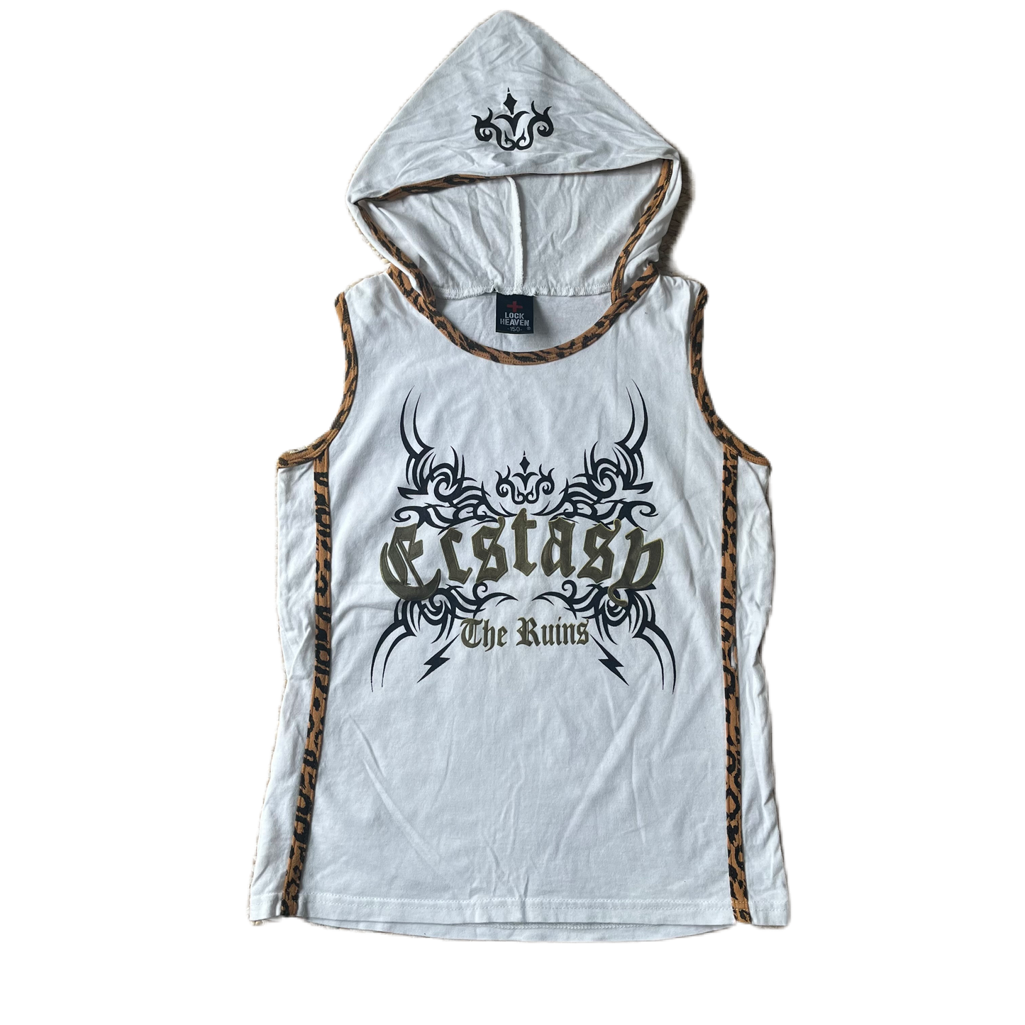 Lock Heaven Wings Hooded Graphic Tank