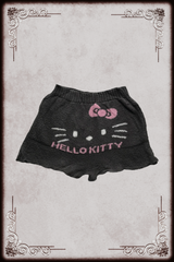 Hello Kitty Grey Fuzzy Lounge Shorts