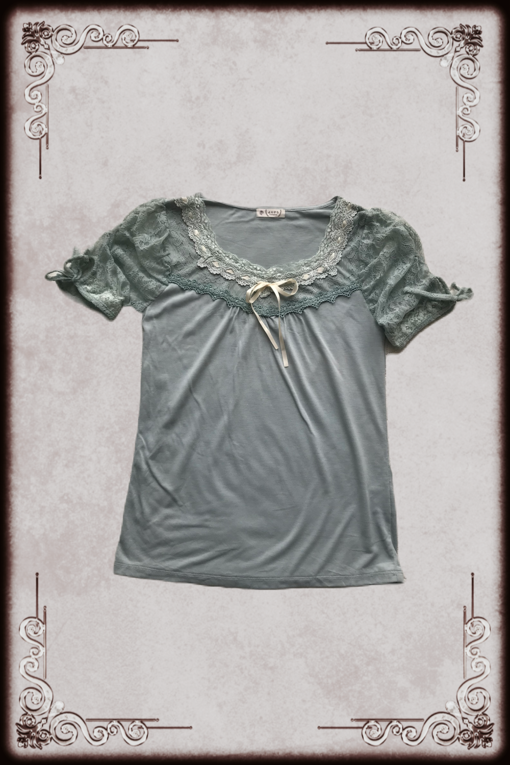 Axes Femme Muted Duck Egg Blouse