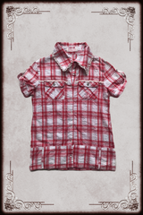 Tralala Glitter Cherry Red Shirt