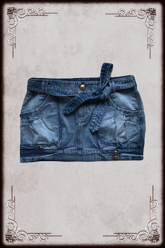 Armani Denim Mini Skirt