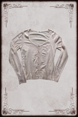 Pale Pink Pearl Button Down Cardigan