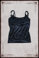 Tralala Black Velour Cami