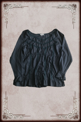 Rosa Cheri Black Lace Blouse