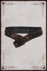 Doho Bronze Chain Detail Waist Belt