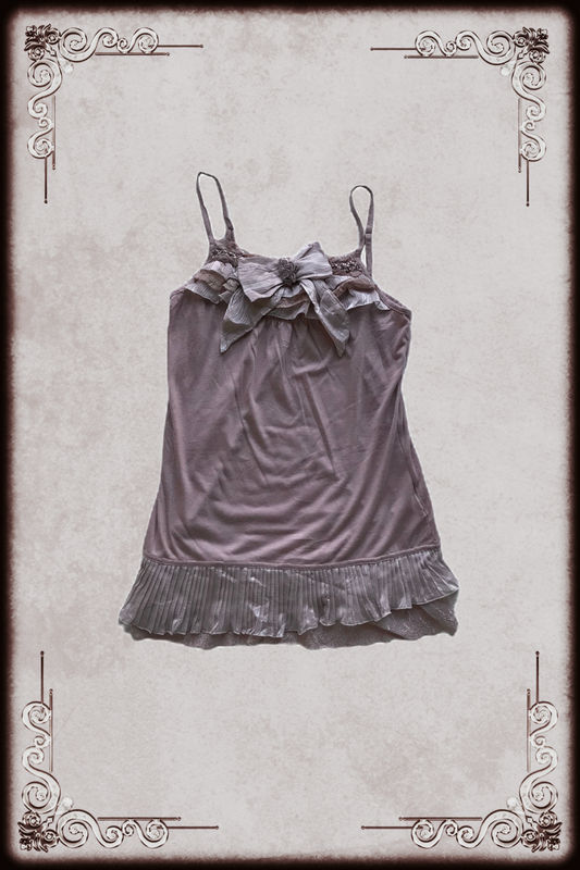 Axes Femme Dusty Pink Bow Cami Top