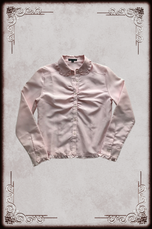 Light Pink Long Sleeve Blouse