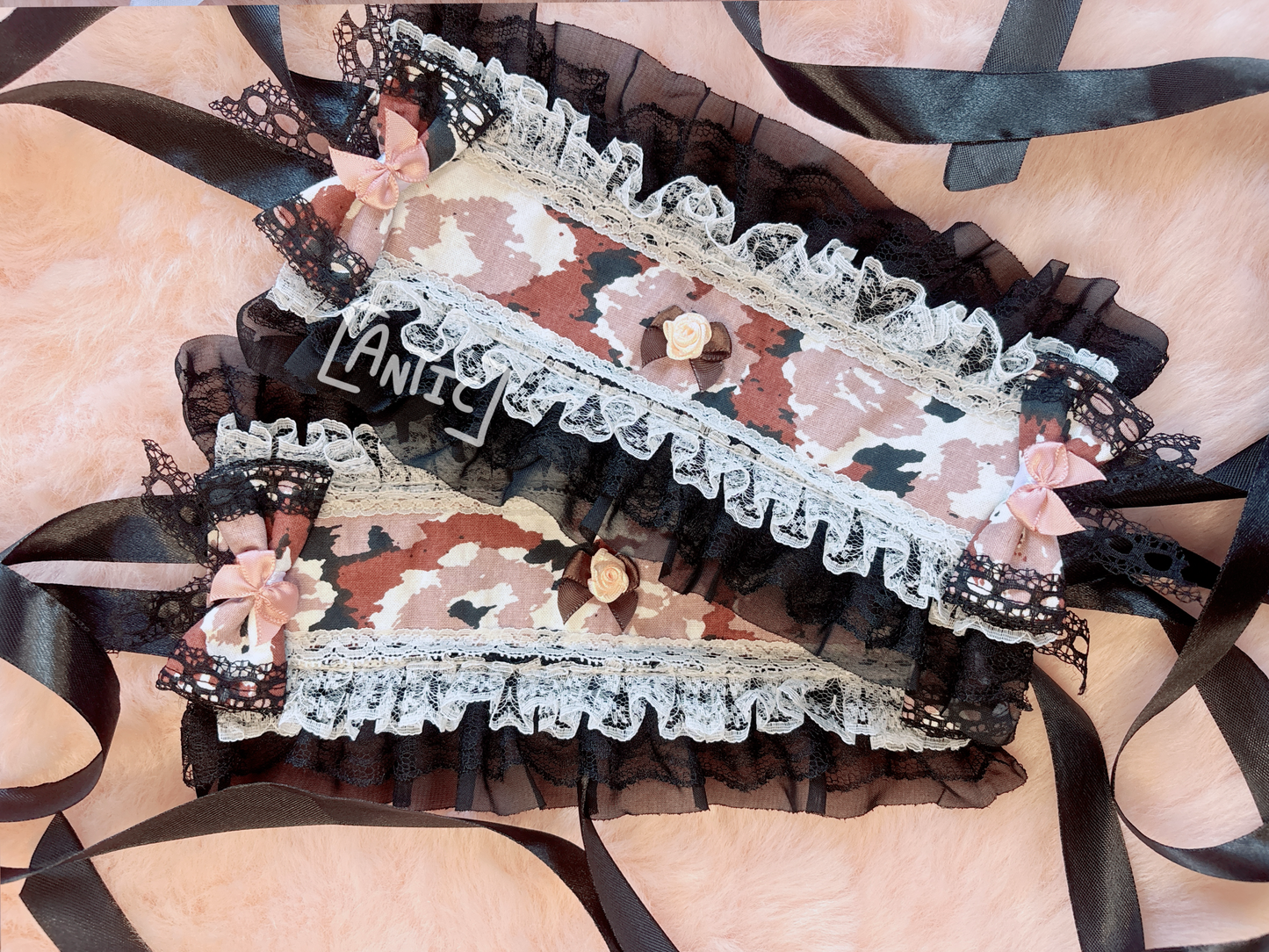 Brown Camo Egl Headdress