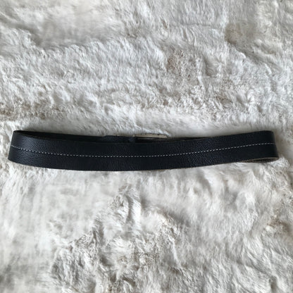 Black Leather Celtic Knot Belt