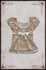 Vintage Liz Lisa Floral Bow Top