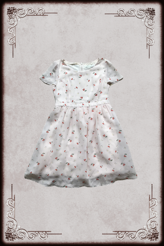 Pale Pink Cherry Dress