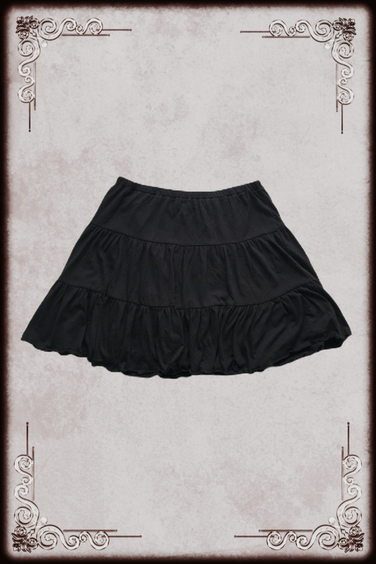 iiMK Black Short Skirt