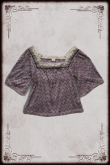Muted Purple Lace Top