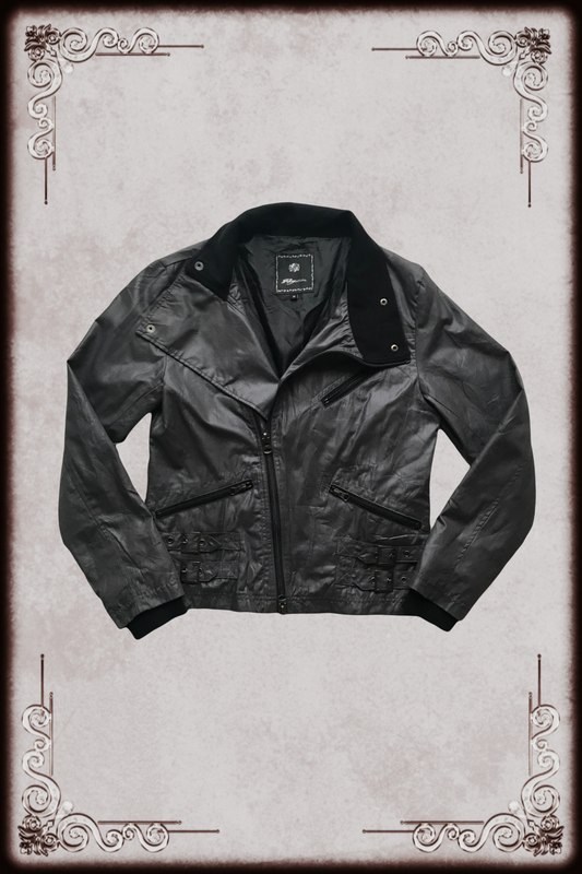 Grey & Black Rider Jacket