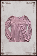 Happy Walk Pink Broderie Long Sleeve