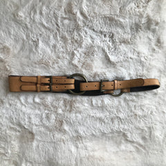 Light Brown Strap Belt