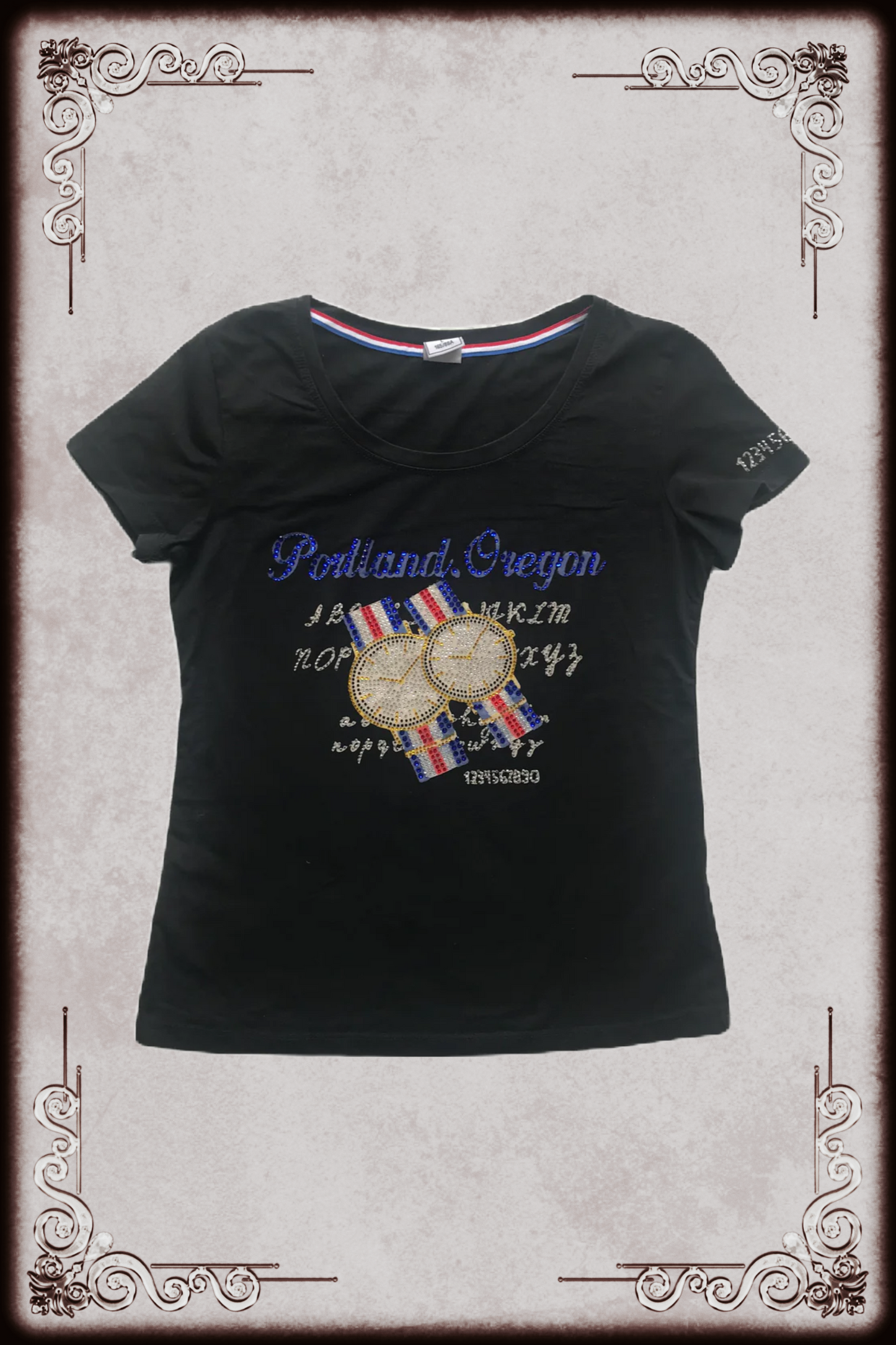 Portland Rhinestone Tee