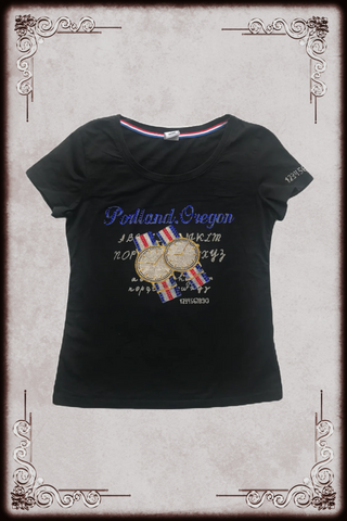 Portland Rhinestone Tee