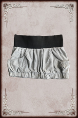 Moussy Light Grey Balloon Skirt
