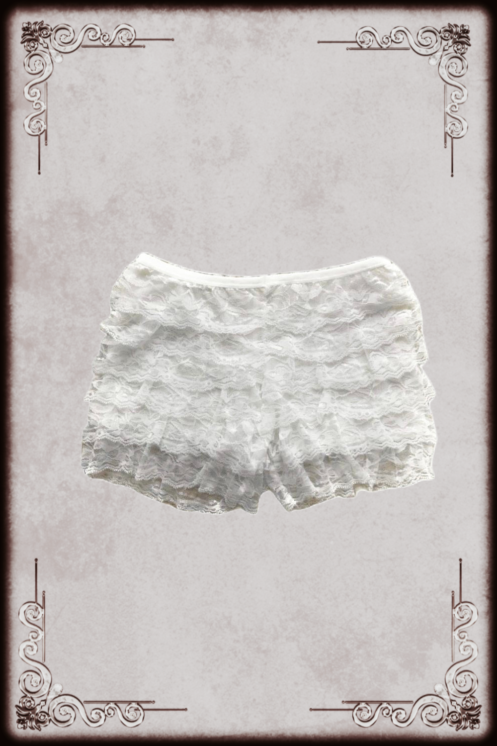 White Lace Bloomers