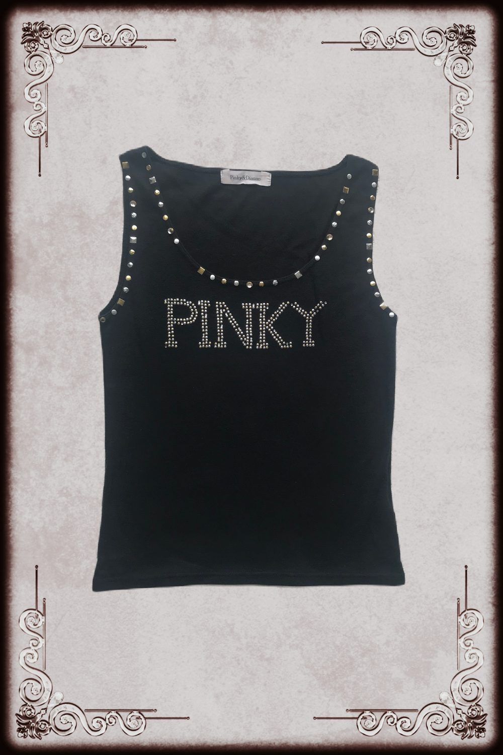 Pinky & Dianne Rhinestone Tank