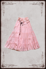 Ingni Waist Tie Pink Maxi Skirt