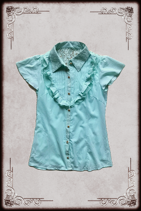 Ank Rouge Aqua Blouse