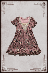 Axes Femme Muted Pink Graphic Dress
