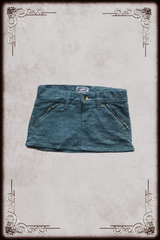 Rodeo Crowns Blue- Grey Textured Skirt