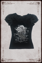 L’est Rose Gothic Graphic Top