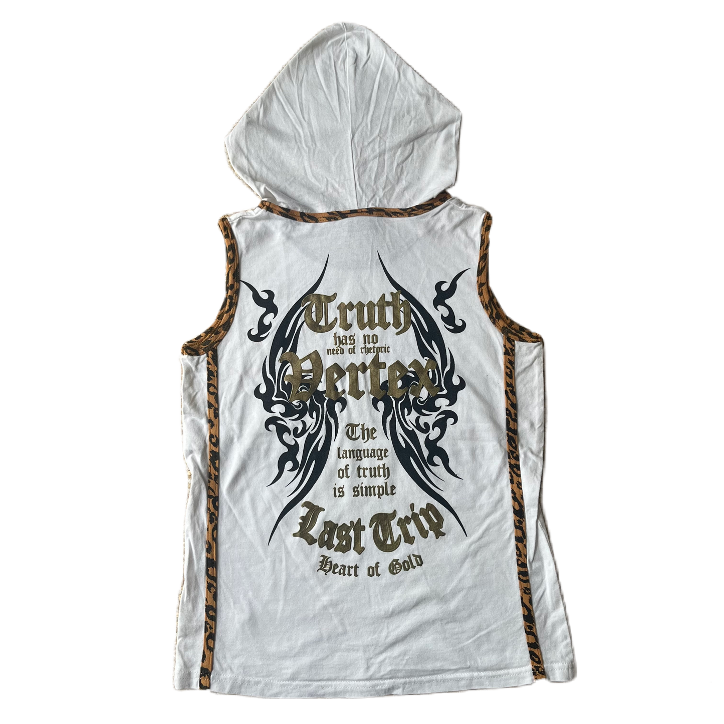 Lock Heaven Wings Hooded Graphic Tank