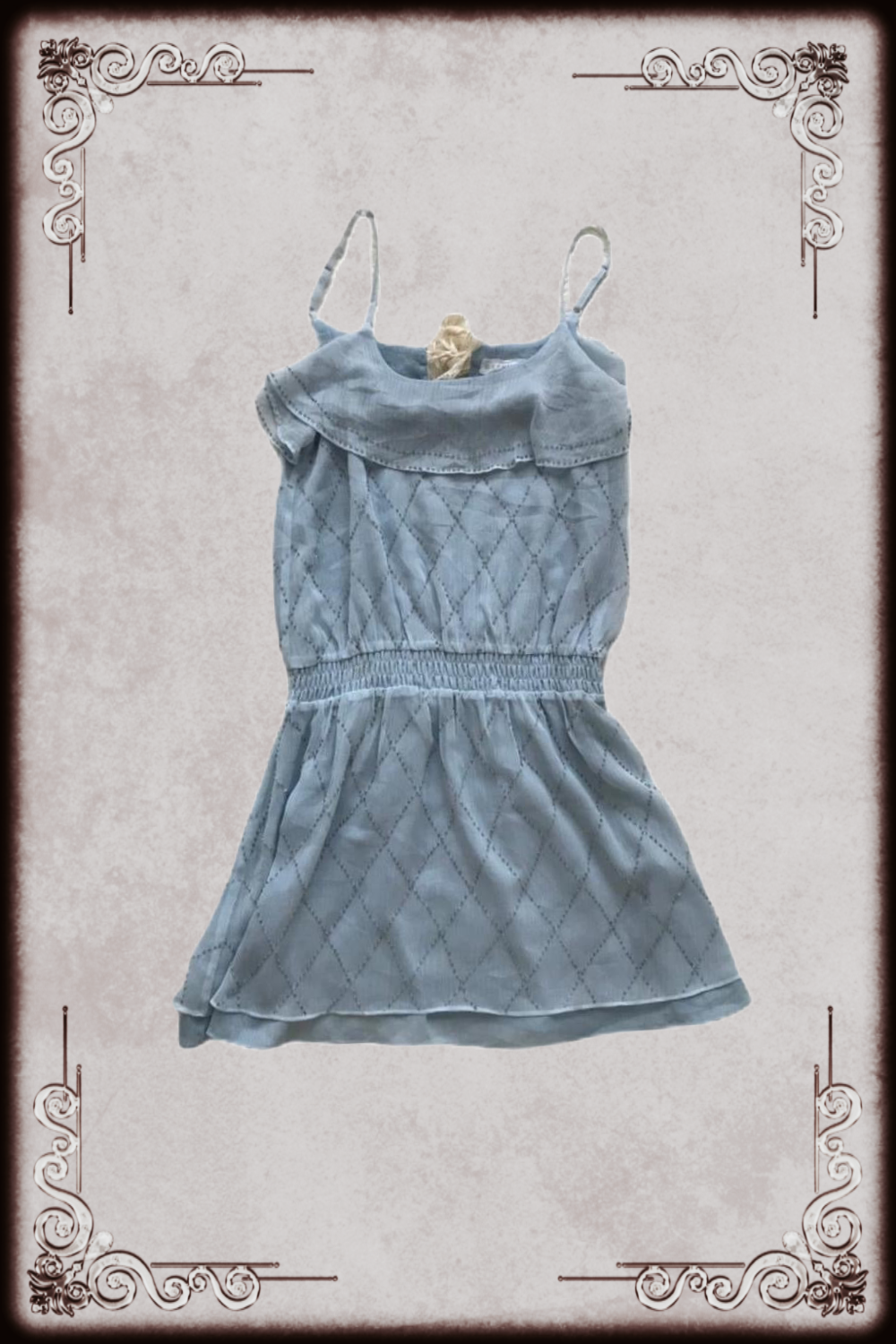 Sky Blue Sleeveless Dress