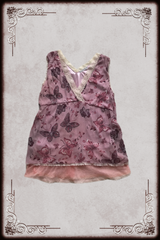 Pink Butterfly Graphic Top