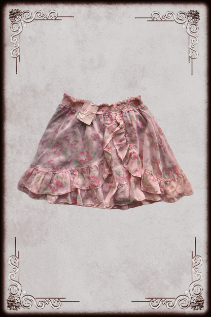 BNWT Liz Lisa Pink Floral Skirt