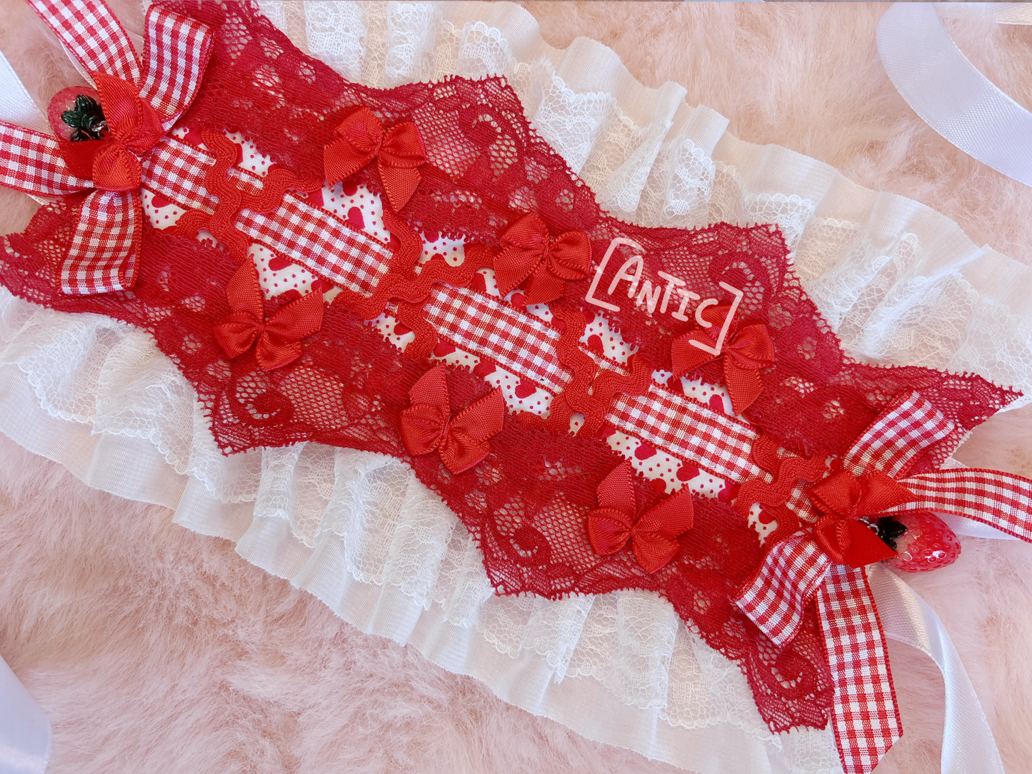 Red Heart Strawberry Egl Headdress