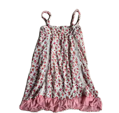 Cream Floral Cami Dress