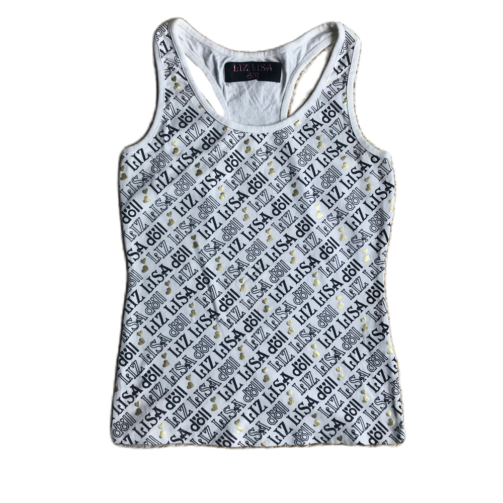 Liz Lisa Doll Gold & Black Tank Top