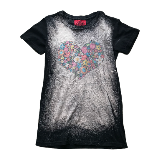 Floral Heart Graphic Tee