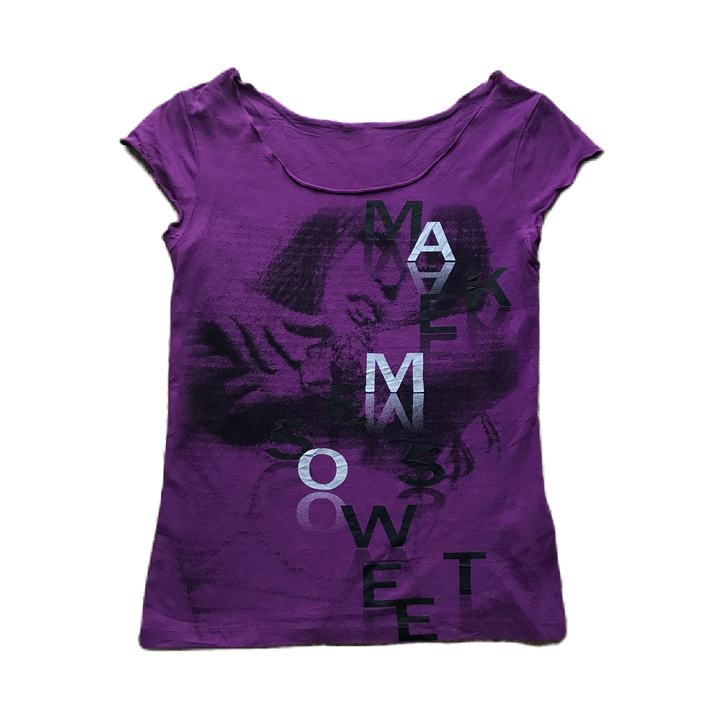 Karl Kani Purple Graphic Top