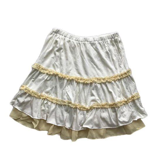 Liz Lisa Cream Yellow Layered Skirt